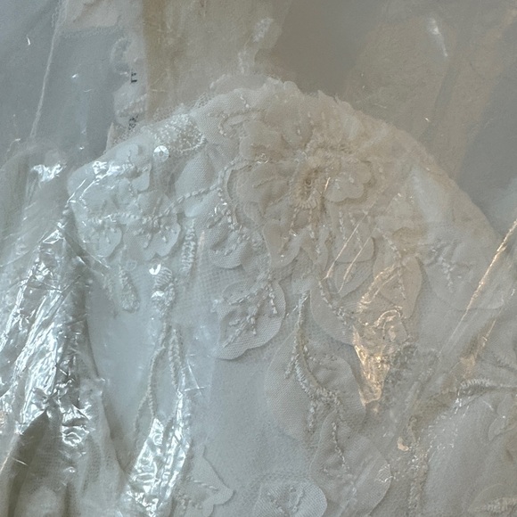 NWT Size 8 Sophia Tolli Ivory Wedding Dress Y3113 - Picture 6 of 14